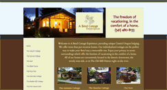 Desktop Screenshot of bendcottages.com